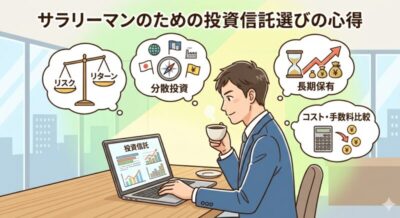 サラリーマンが投資信託を選ぶときの心得